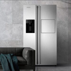 Side-by-Side Refrigerator with Water Dispenser